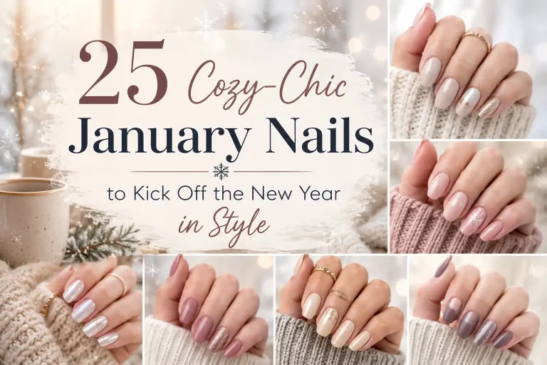 25 Cozy-Chic January Nails to Kick Off the New Year in Style